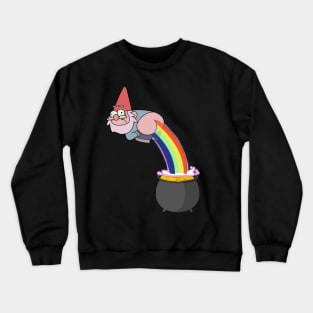 Rainbow Pooping Gnome Crewneck Sweatshirt